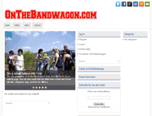 Tablet Screenshot of onthebandwagon.com